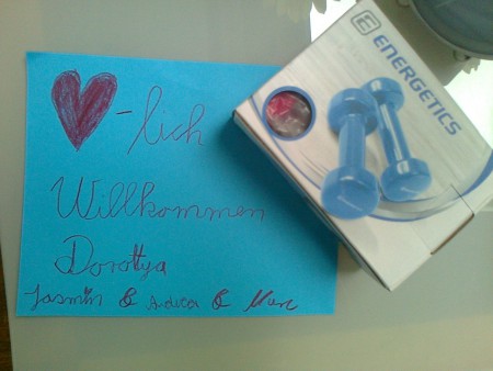 ajándék :) + az is hogy az itteni sportegyesület tagja lettem :)