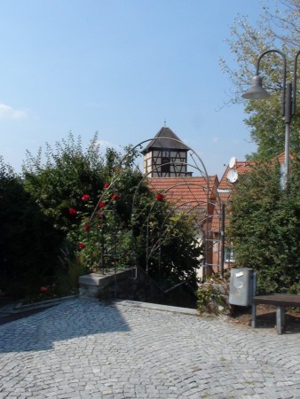 lépcső a belváros felé